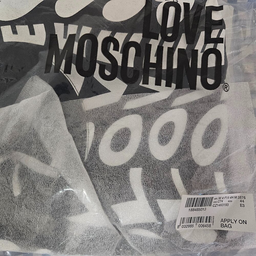 Moschino Black  Women's TShirt Slim Fit sz 44